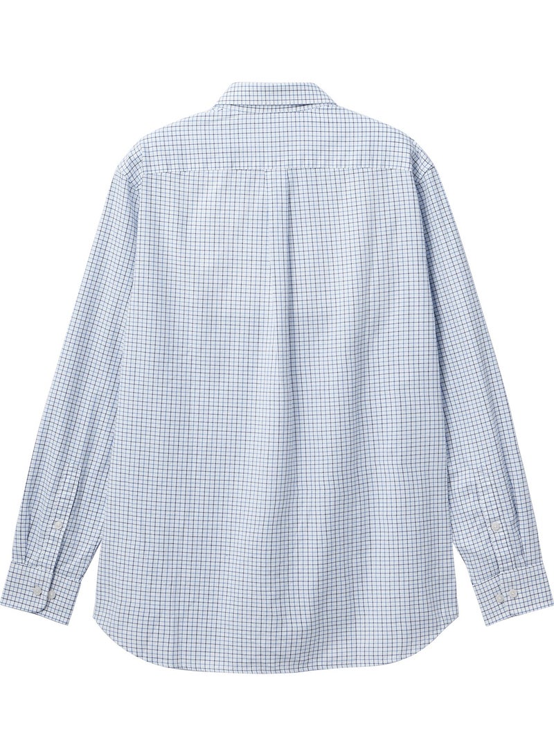 Men's  Shirt with Small Lion Embroidery Multicolour