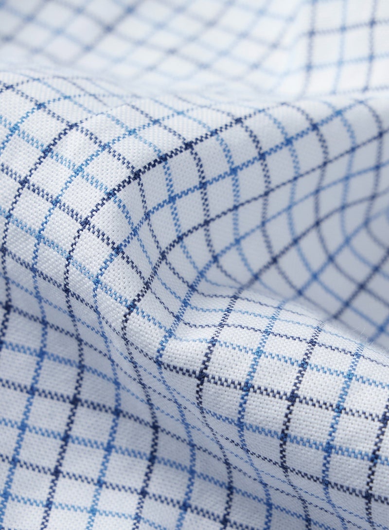 Men's  Shirt with Small Lion Embroidery Multicolour