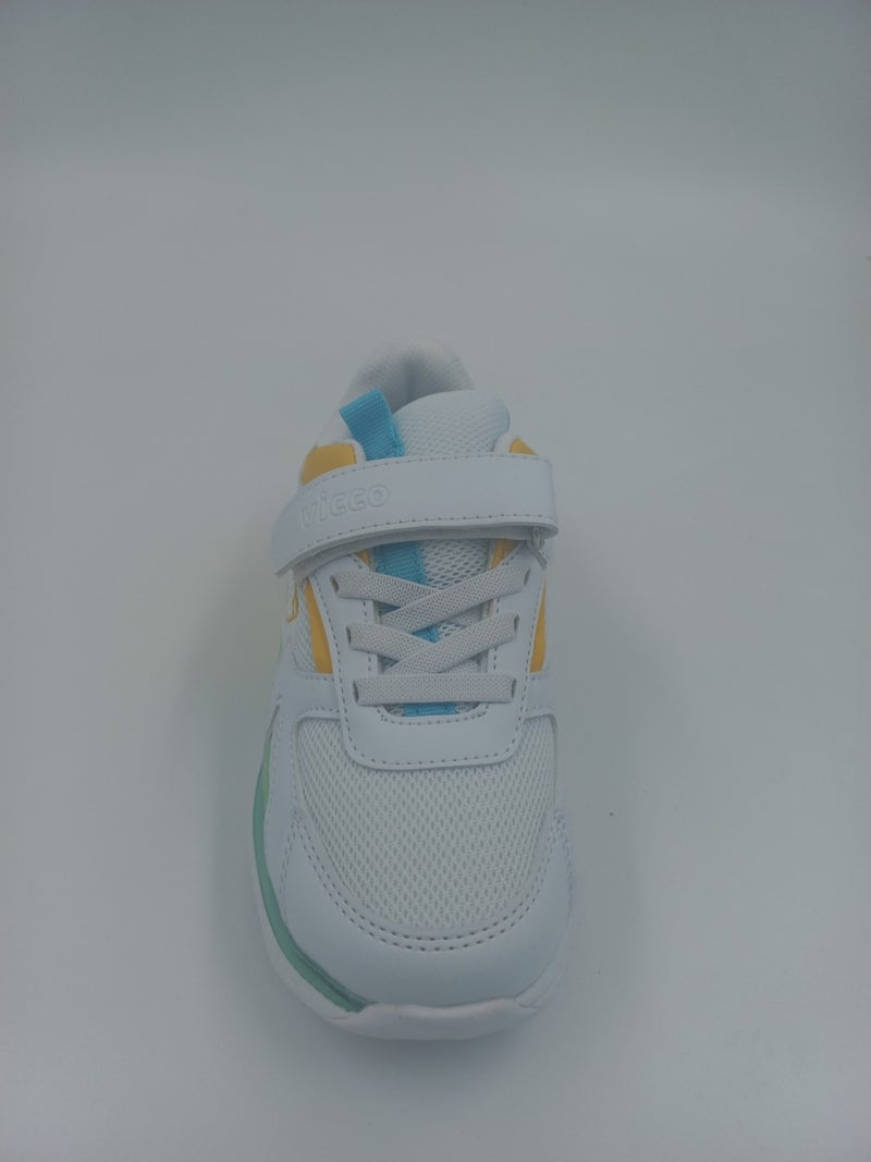 Vicco Massa White Powder Kids Sneaker