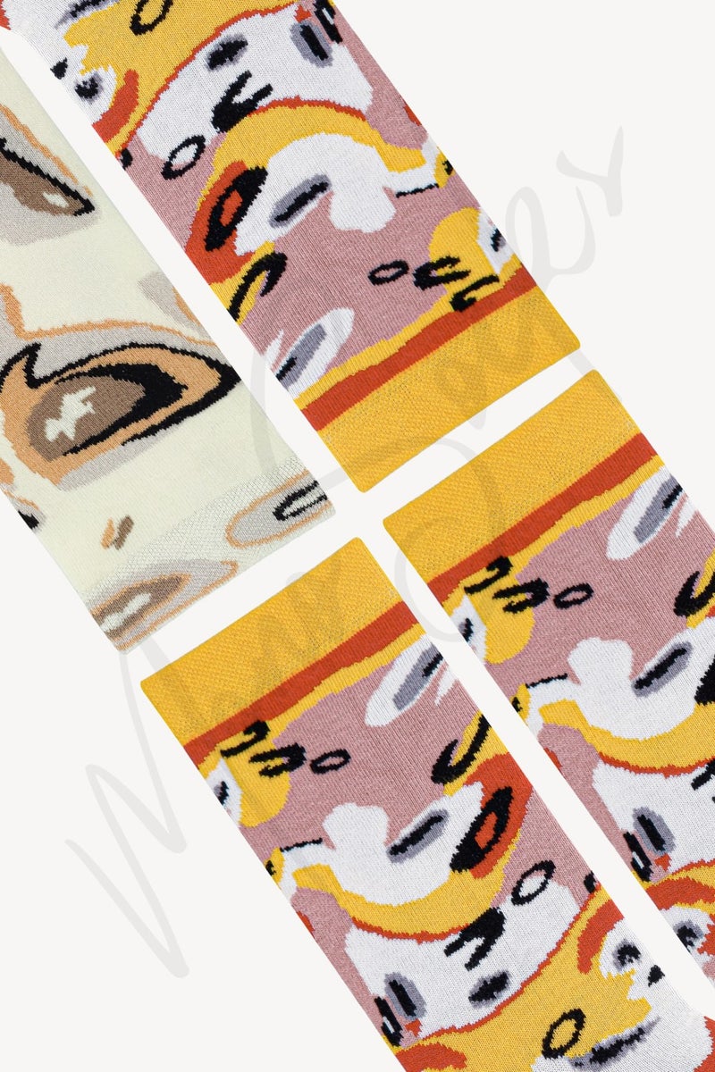 Capricciosa - 4-Piece Women's Pizza Socks