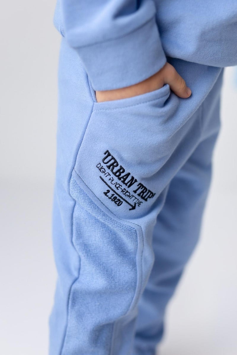 Boy's Embroidered Detailed Tracksuit