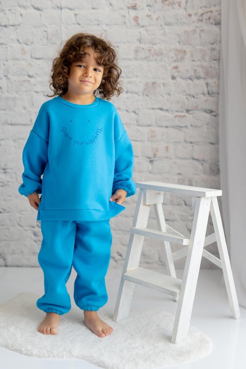 Boy Printed Tracksuit