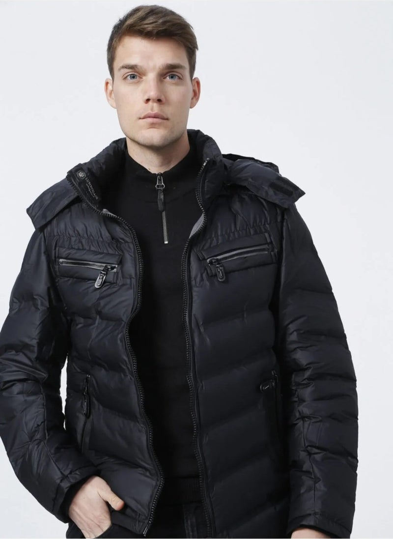 Everest Coat Men's Puffer Jacket Black V1