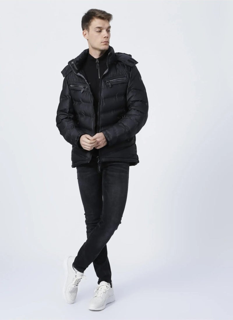 Everest Coat Men's Puffer Jacket Black V1