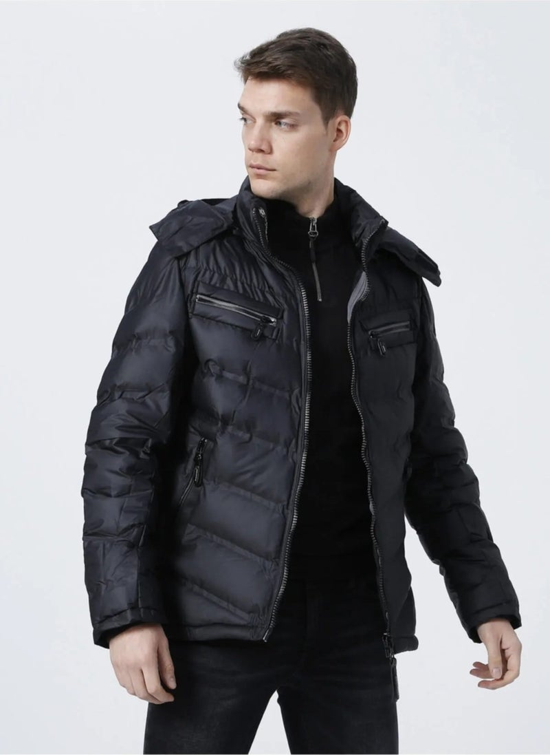 Everest Coat Men's Puffer Jacket Black V1