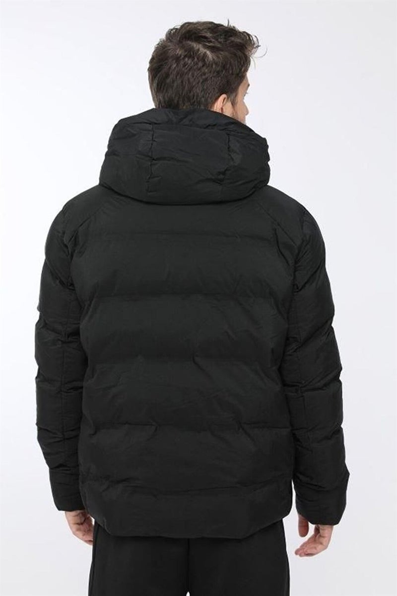 Nolan Coat Men's Puffer Jacket Parka Black V18