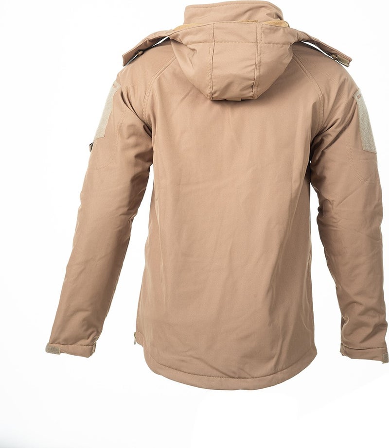 5 Pocket Tactical Double Softshell Waterproof Jacket