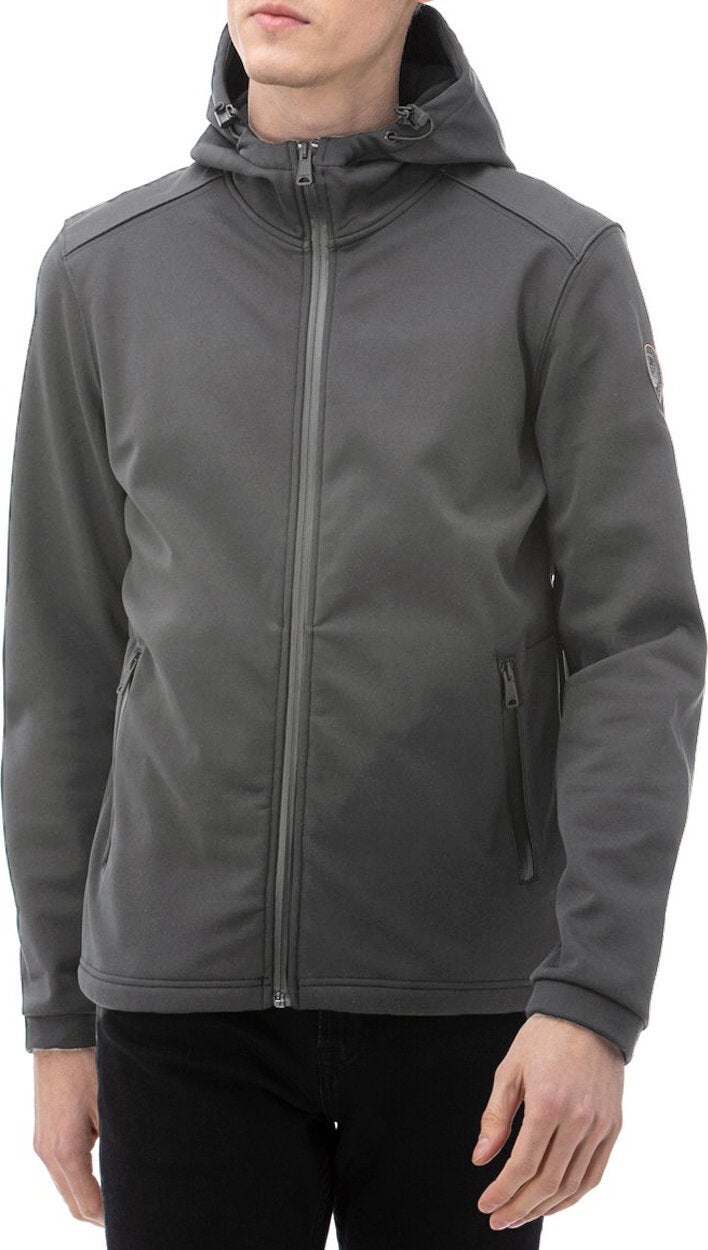 Men's Hooded Softshell Jacket Addison1 U005716