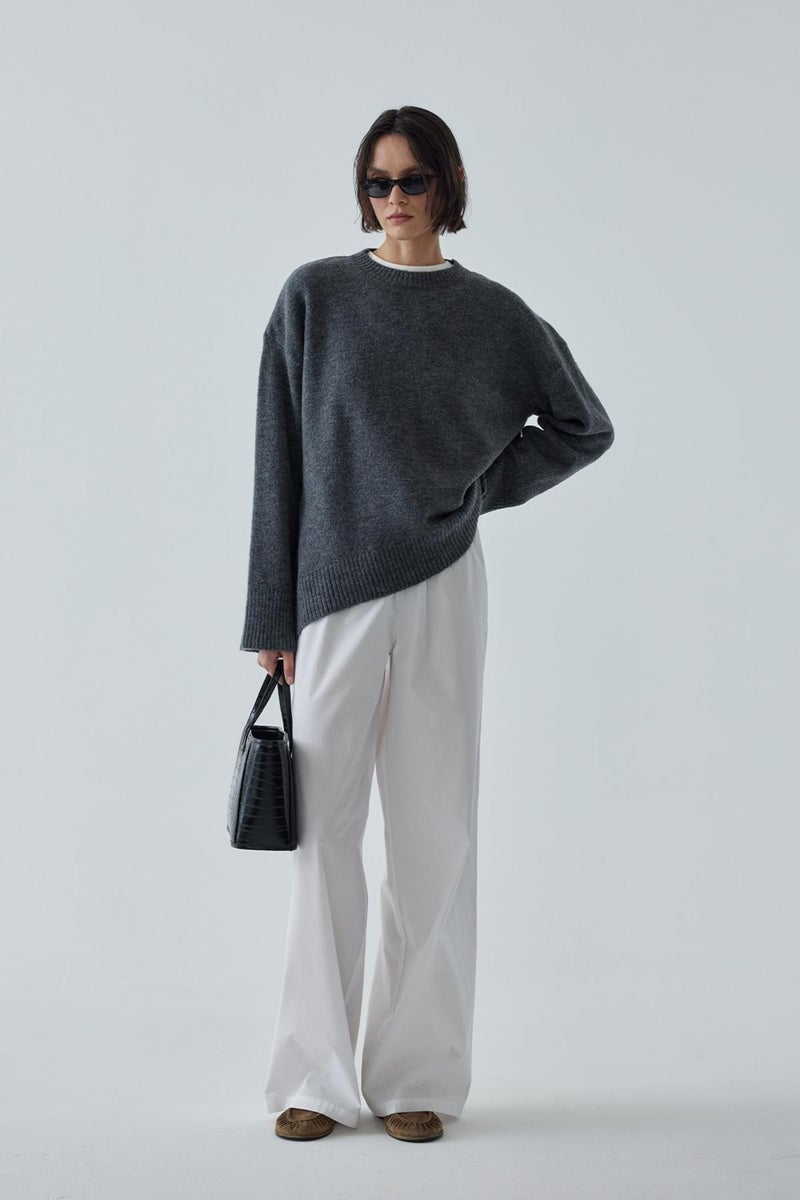 Smoked Lina Basic Sweater