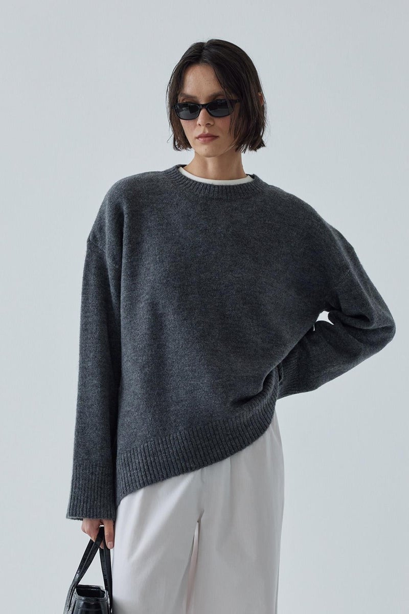 Smoked Lina Basic Sweater