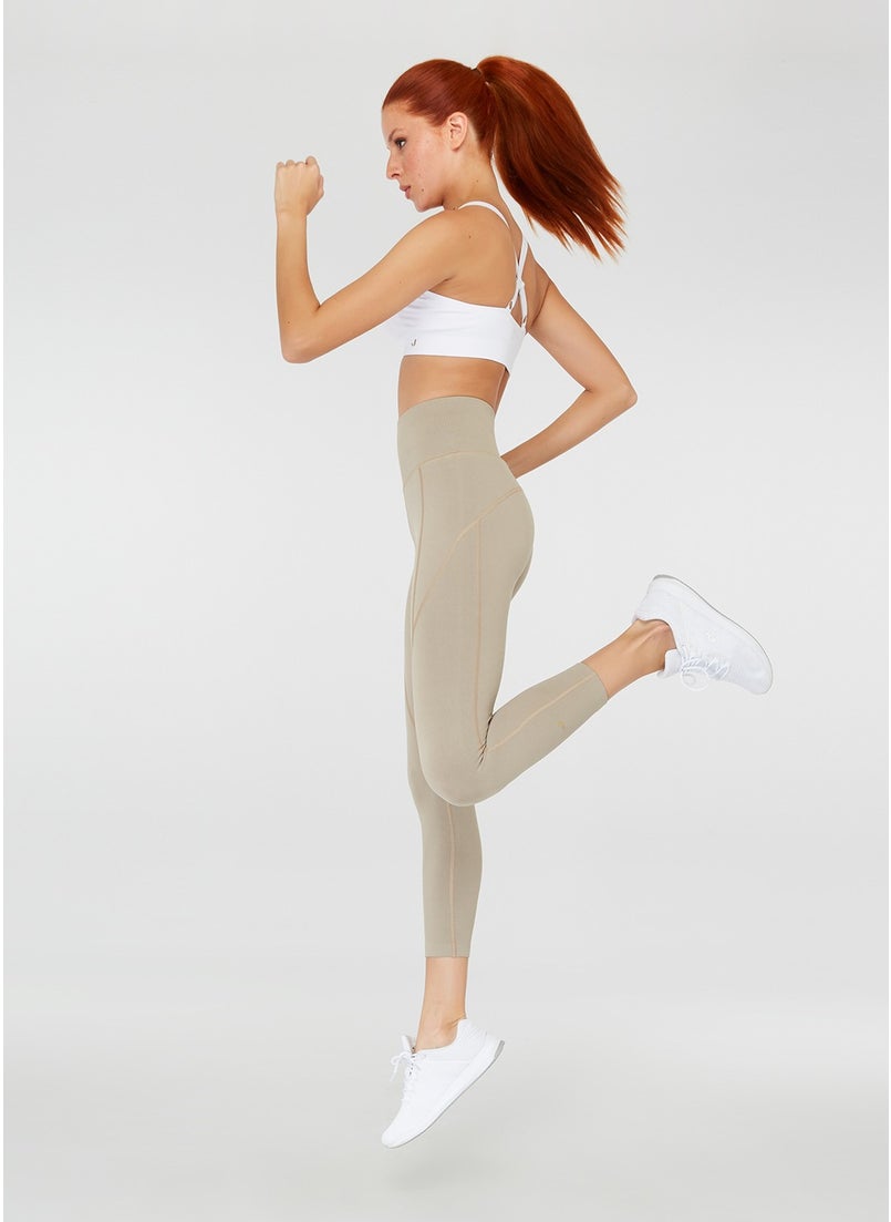 Pine High Waist & Lift Leggings Khaki