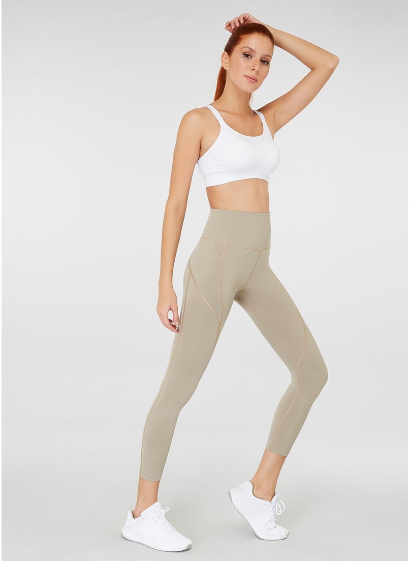 Pine High Waist & Lift Leggings Khaki