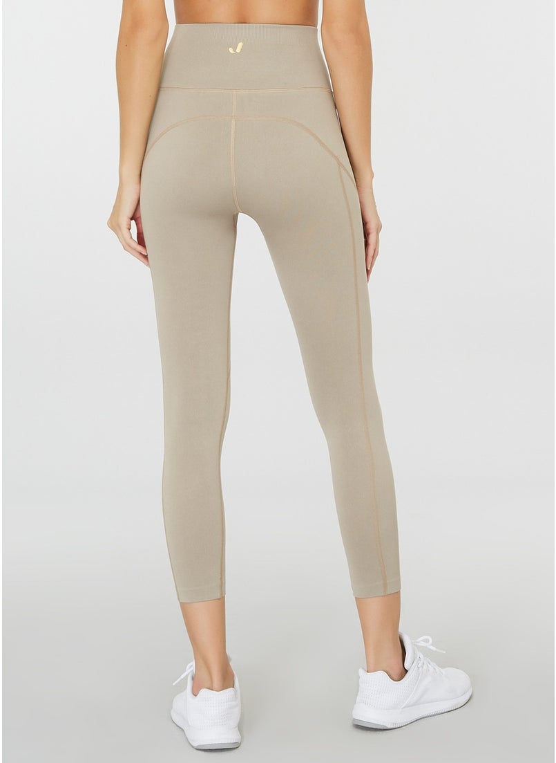Pine High Waist & Lift Leggings Khaki