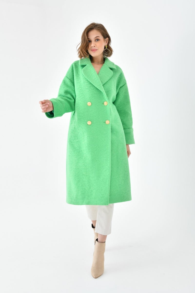 Women's Tie-Dye Cashmere Coat Benetton