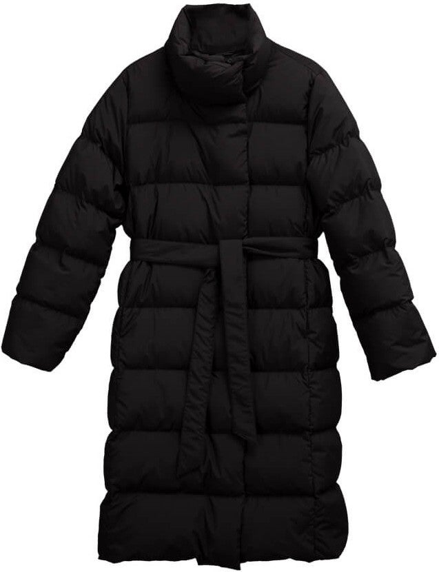 Mona Women's Goose Feather Coat Black L