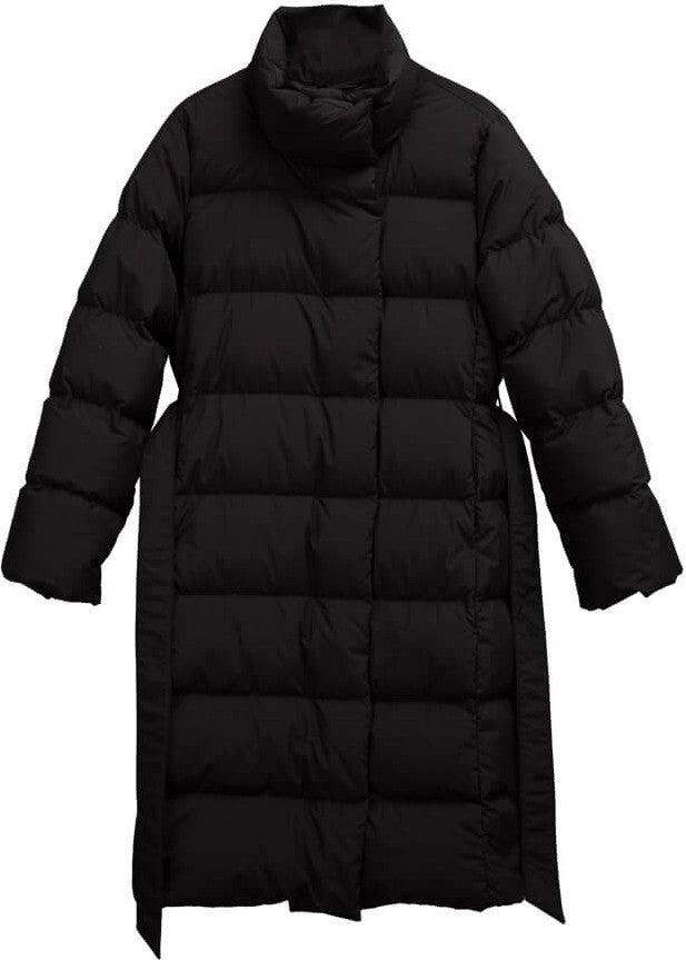 Mona Women's Goose Feather Coat Black L