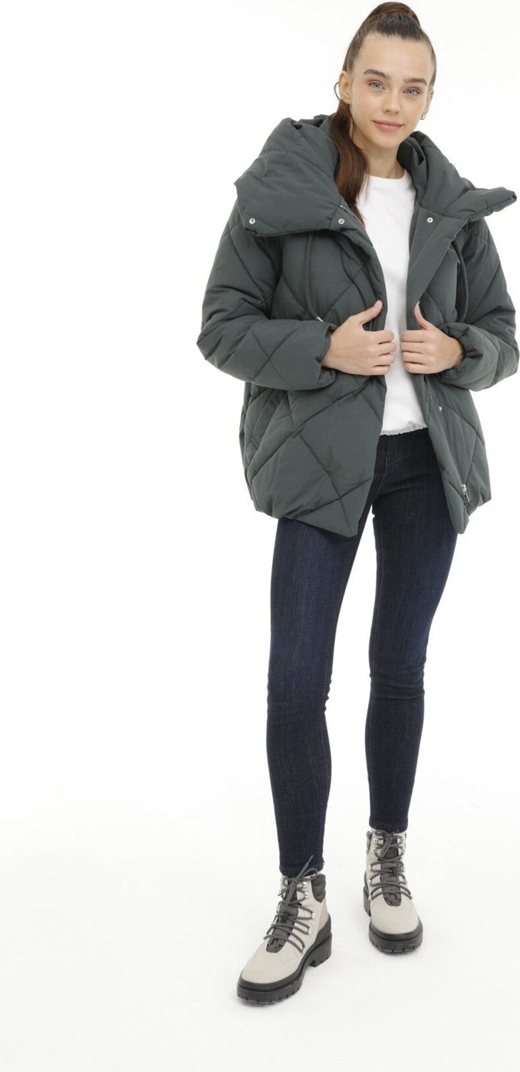 Wl Kelly 2GF800 3pr Green Women's Short Coat