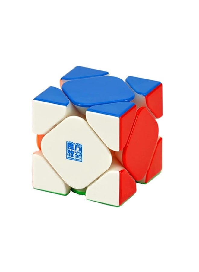 CuberSpeed Moyu Magnetic Skewb Stickerless Cube MoYu RS Skewb Magnetic Skewb Speed Cube