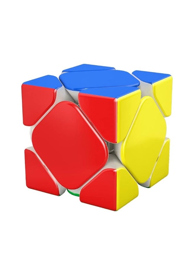 CuberSpeed Moyu Magnetic Skewb Stickerless Cube MoYu RS Skewb Magnetic Skewb Speed Cube