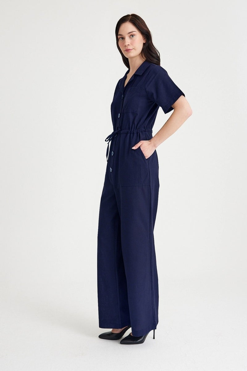 Linen Casual Jumpsuit LN20LACII1