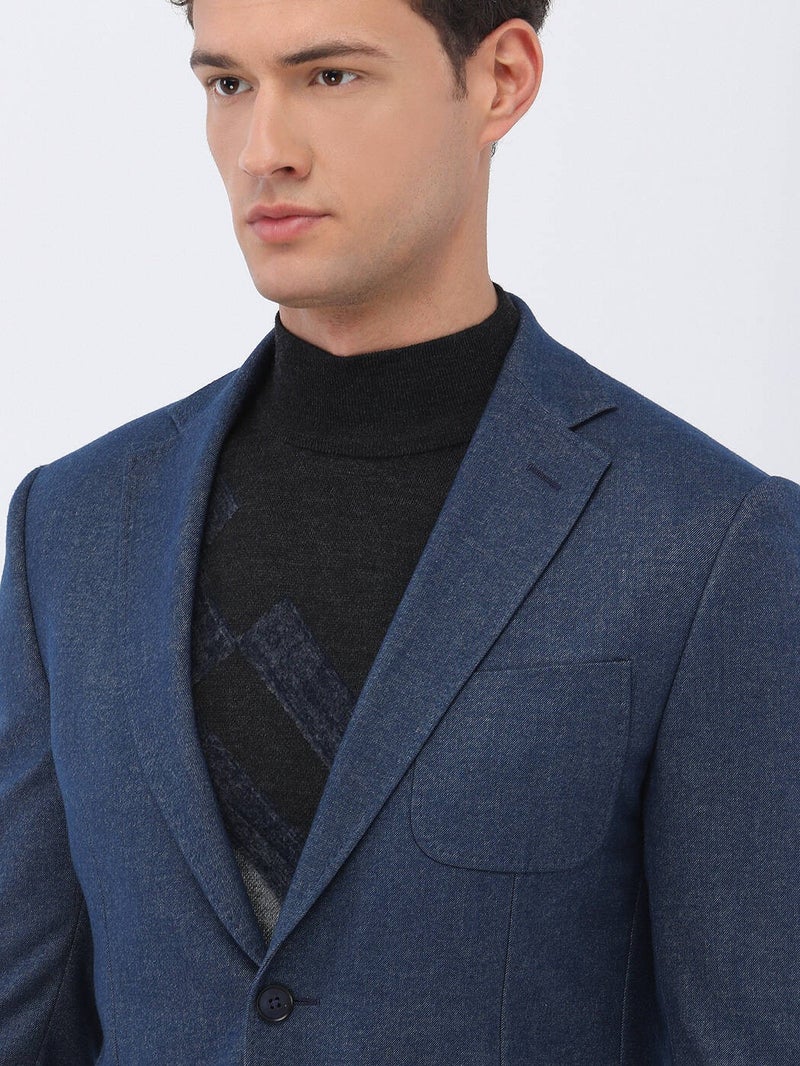 Indigo Plain Modern Fit Suit