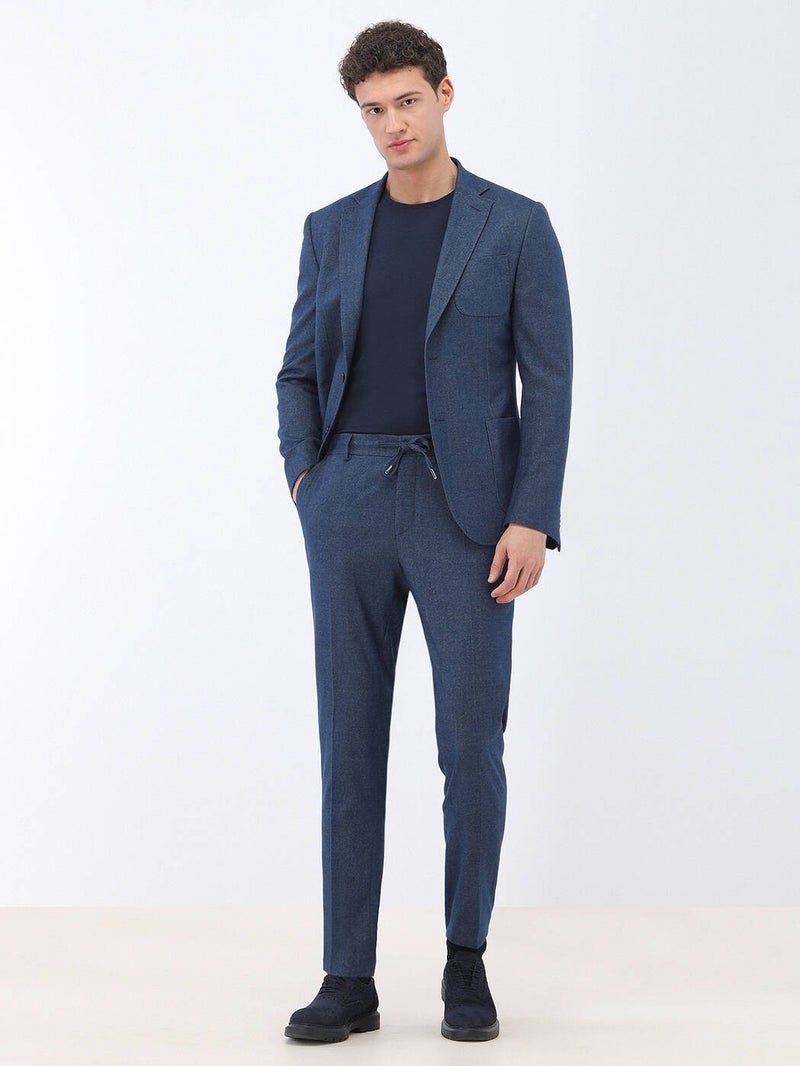 Indigo Plain Modern Fit Suit