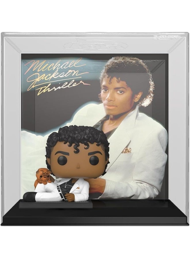 Funko Pop! Albums: Michael Jackson - MJ - Thriller - Music - Collectable Vinyl Figure - Gift Idea - Official Merchandise - Toys for Kids & Adults - Music Fans - Model Figure for Collectors