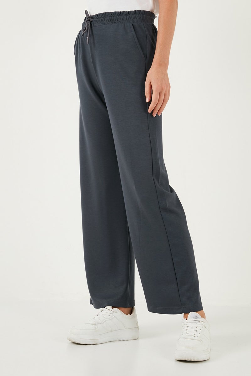 Stretch Wide Leg Regular Fit Oysho Fabric Sweatpants Women's Sweatpants 5865881