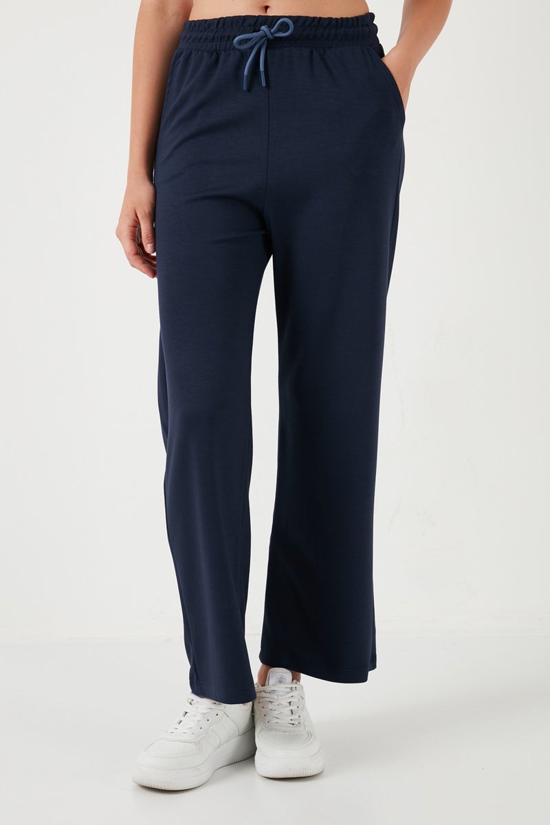 Stretch Wide Leg Regular Fit Oysho Fabric Sweatpants Women's Sweatpants 5865881