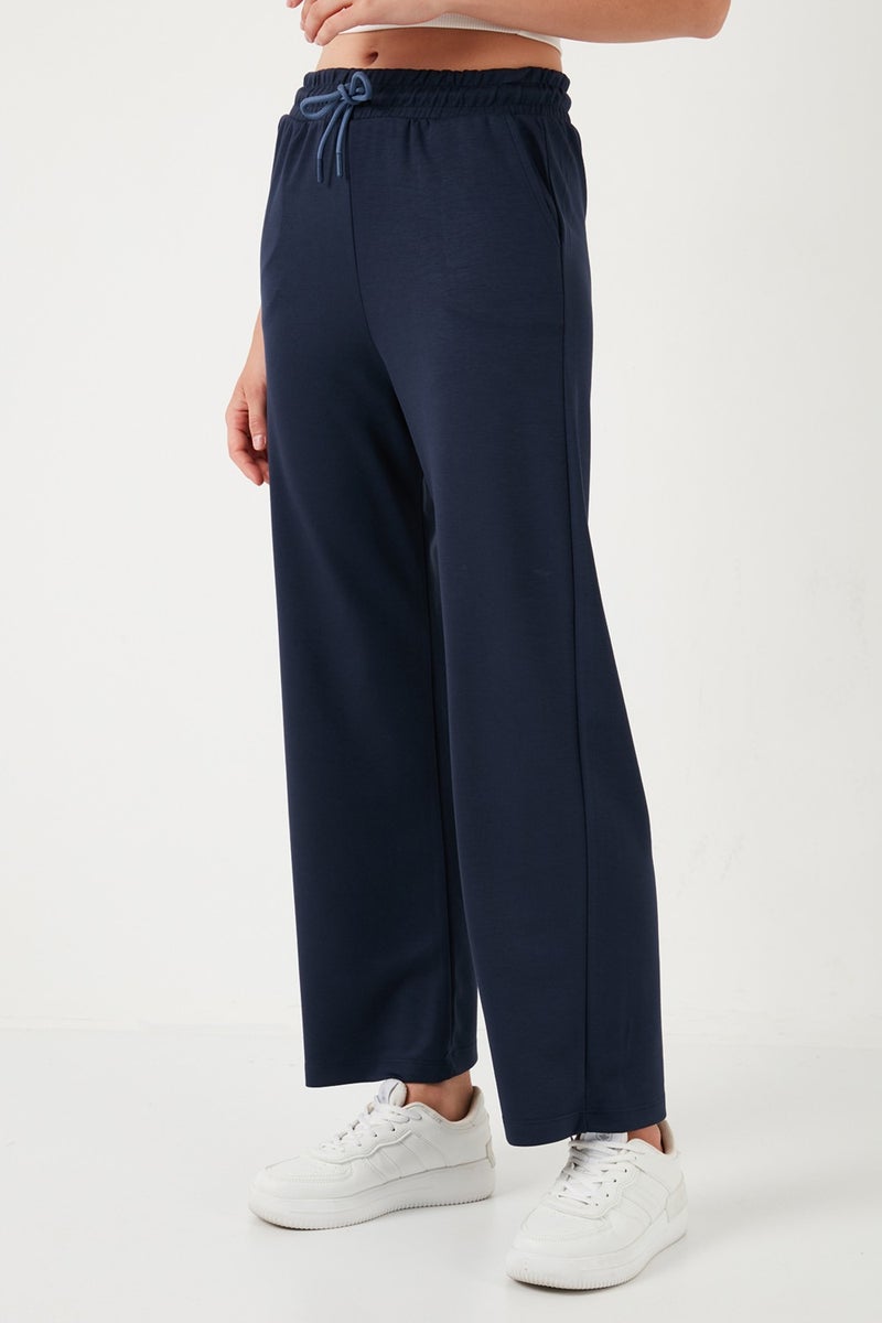 Stretch Wide Leg Regular Fit Oysho Fabric Sweatpants Women's Sweatpants 5865881