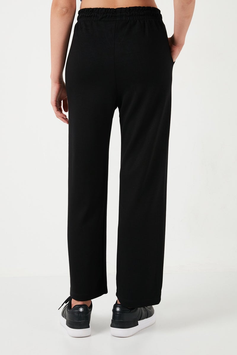 Stretch Wide Leg Regular Fit Oysho Fabric Sweatpants Women's Sweatpants 5865881