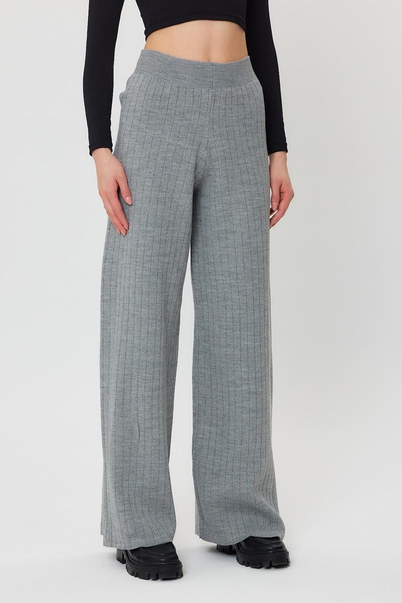 Alexandergardı Ribbed Sweatpants with Elastic Waist (S92398-ALT)