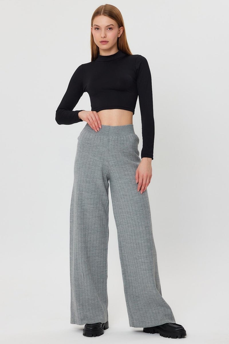 Alexandergardı Ribbed Sweatpants with Elastic Waist (S92398-ALT)