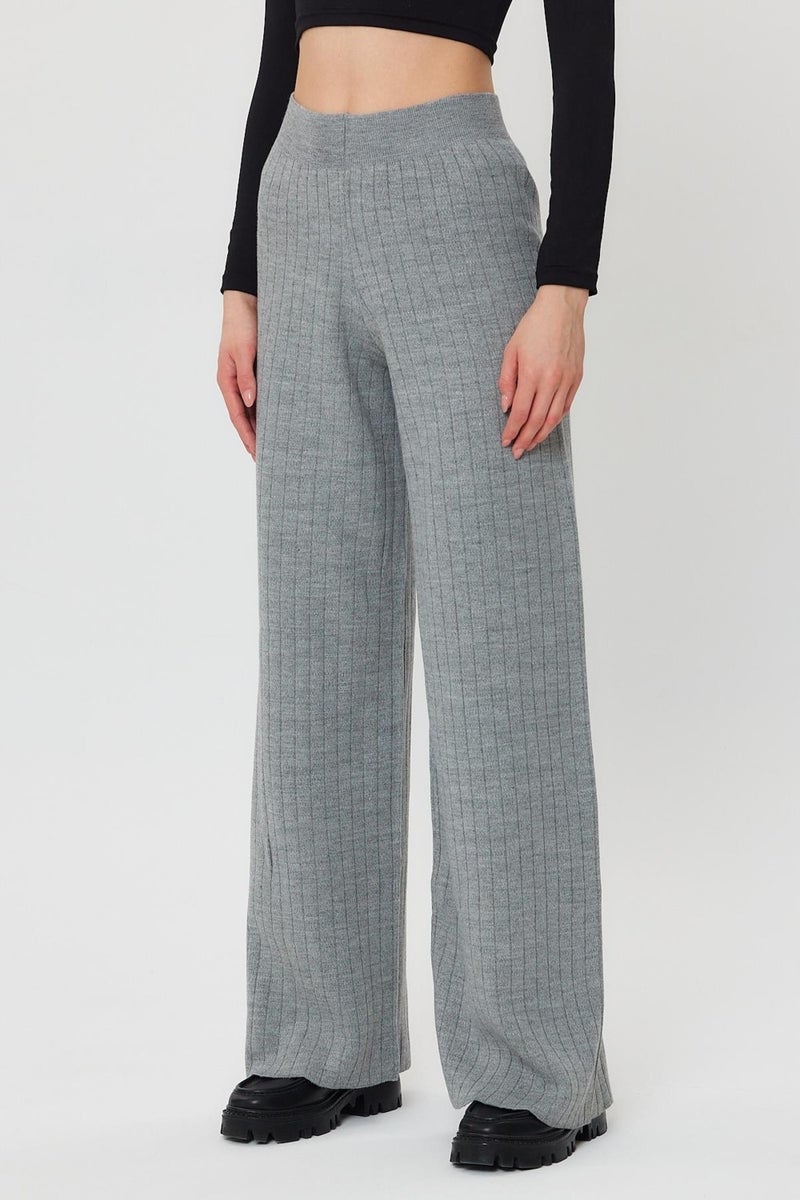 Alexandergardı Ribbed Sweatpants with Elastic Waist (S92398-ALT)