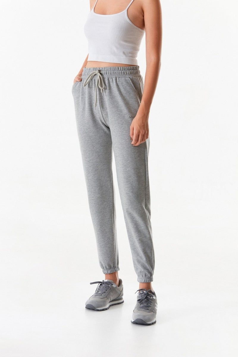 Elastic Waist Pocket Jogger Sweatpants