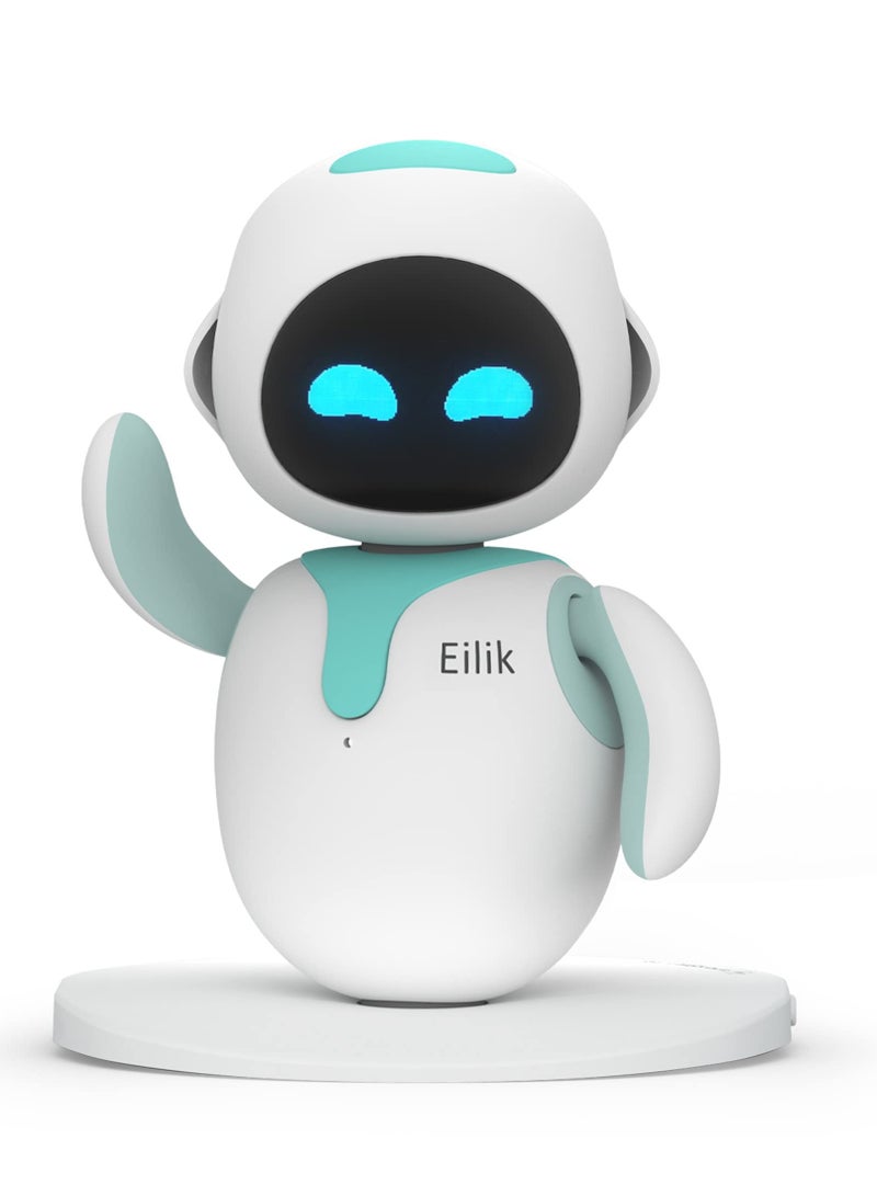 Eilik Blue, A Desktop Companion Robot with Emotional Intelligence Multi Robot Interactions