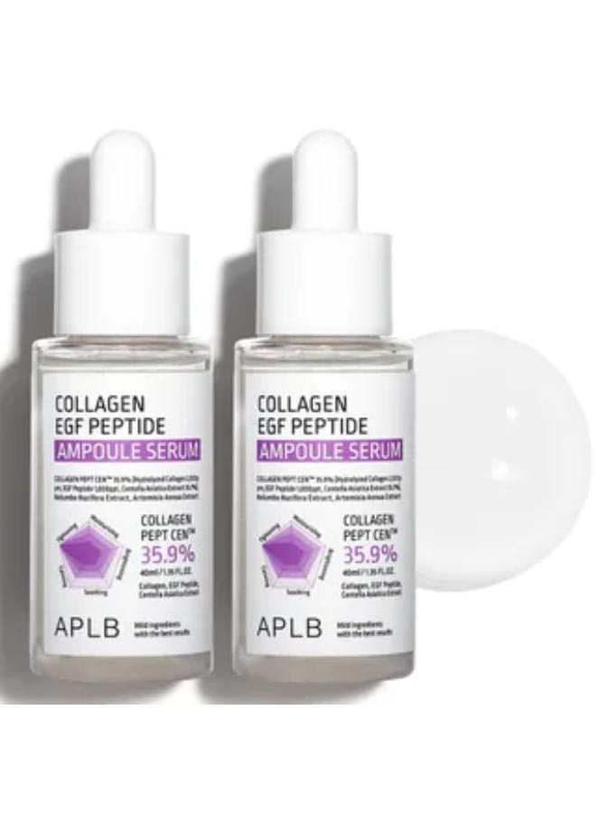 Collagen EGF Peptide Ampoule Serum Set 2 pcs