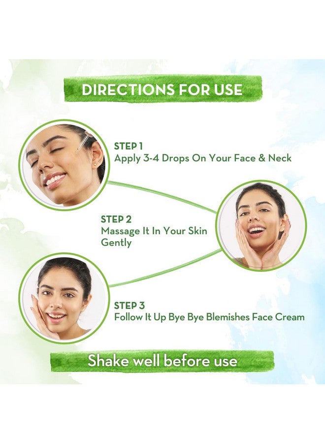 Bye Bye Blemishes Face Serum With Mulberry And Vitamin C For Pigmentation & Dark Spots | Brightens & Evens Skin Tone | Glycolic Acid | Alpha Arbutin (13G)