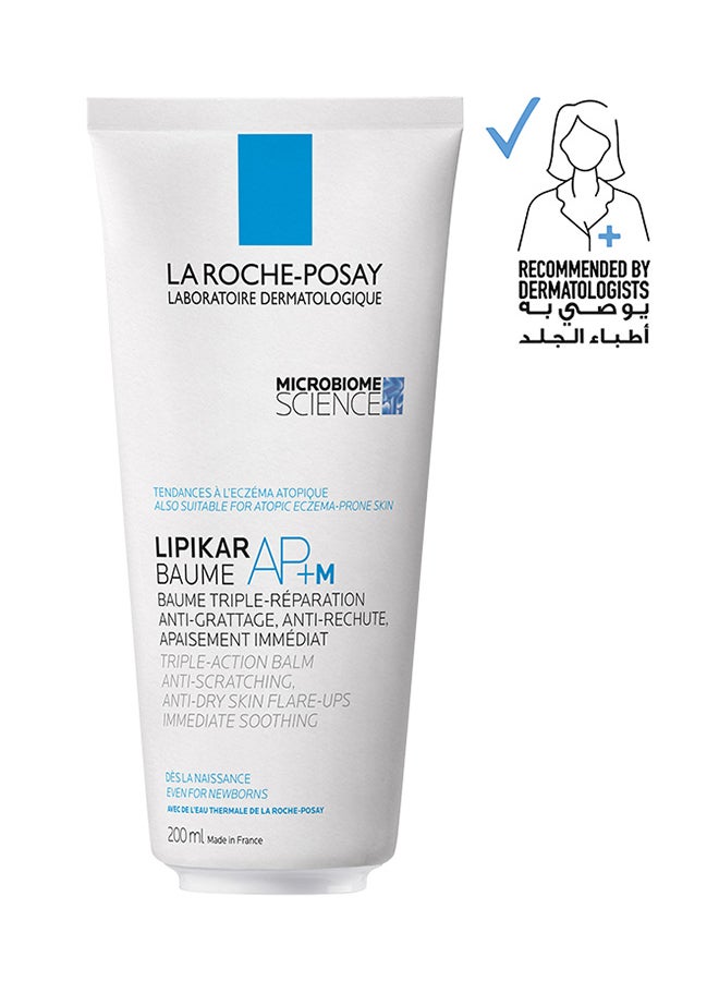 Lipikar Baume AP+M Moisturising Body Balm For Dry And Eczema-Prone Skin, 200 ML