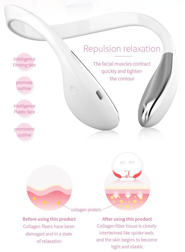 BUTIZE Microcurrent Massage Pure Facial Lift Device Skin Tightening Machine V Shape Face Lifting At Home