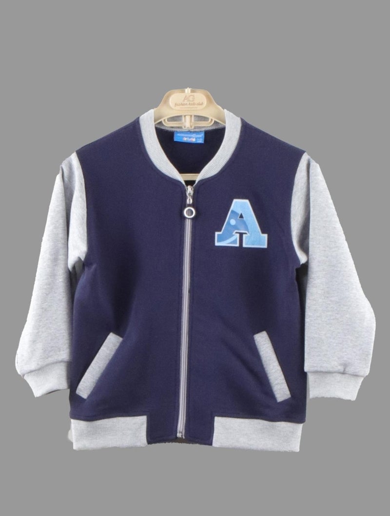 Alexandergardı Zippered Children's College Jacket C23-004500