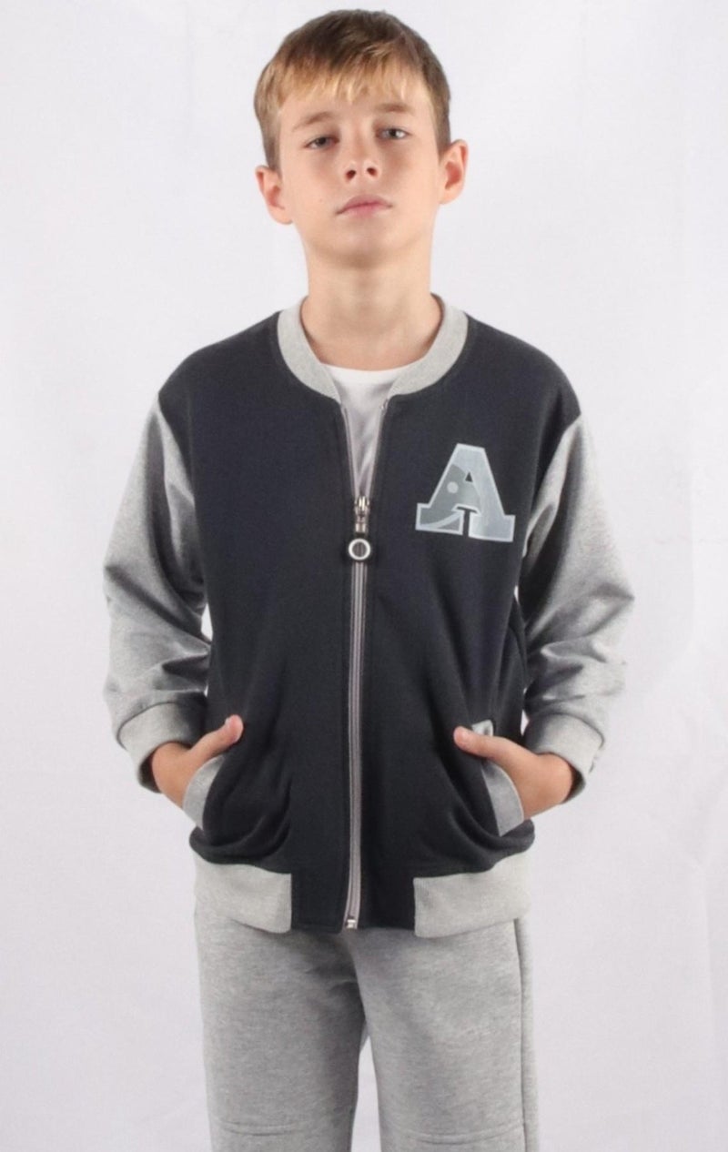 Alexandergardı Zippered Children's College Jacket (C23-004500)