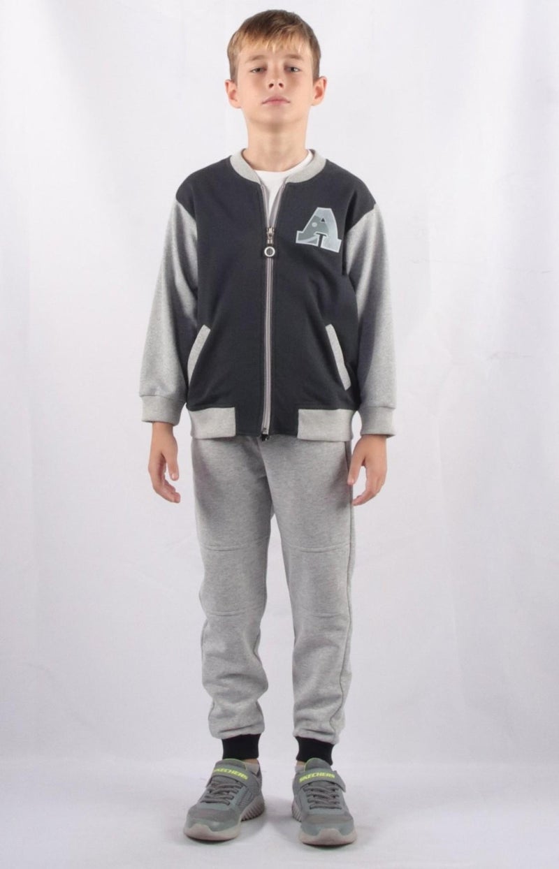 Alexandergardı Zippered Children's College Jacket (C23-004500)