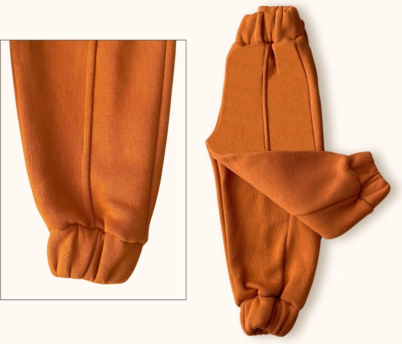 3 Thread Raised Compact Fabric Sweatpants Tile