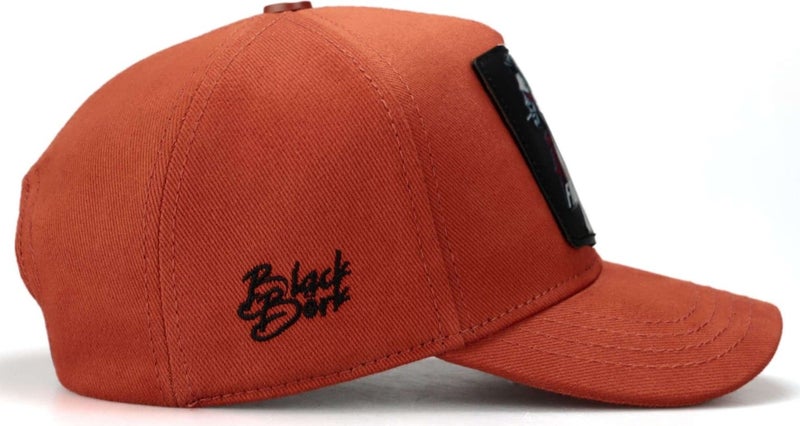 BlackBörk V1 Kids Baseball Chameleon - Brick Children's Hat (Cap) with 3 Code Logo