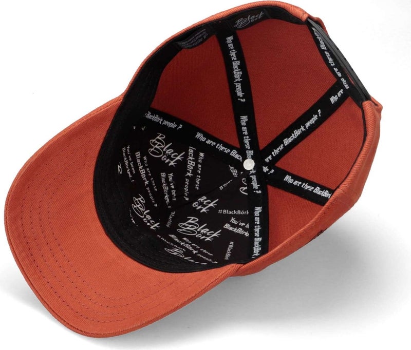 BlackBörk V1 Kids Baseball Chameleon - Brick Children's Hat (Cap) with 3 Code Logo