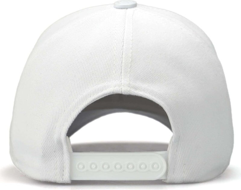 BlackBörk V1 Baseball Kids Lion - 2 Code Logo Unisex White Children's Hat (Cap)