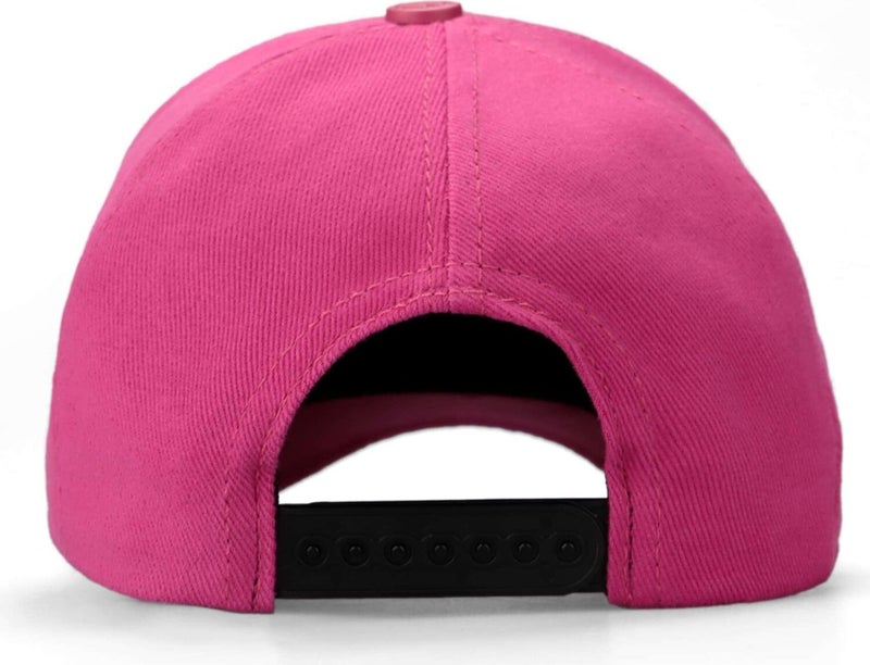 BlackBörk V1 Kids Baseball Panda - Pink Children's Hat (Cap) with 3 Code Logo