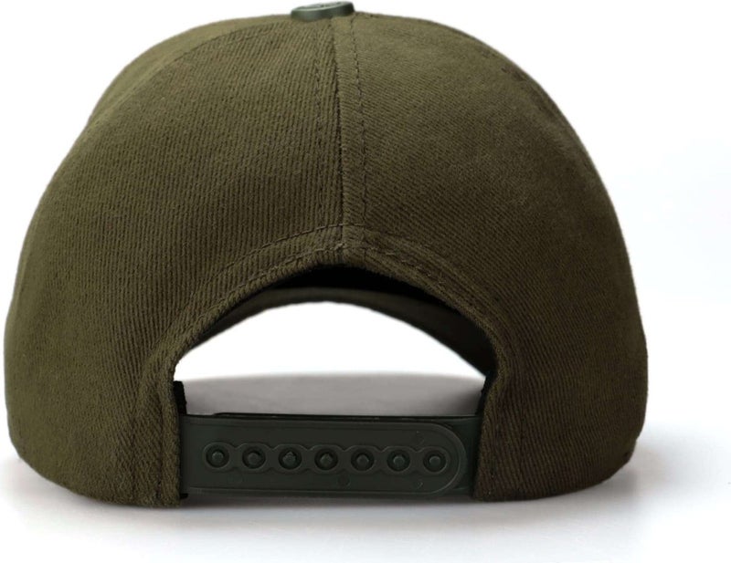 BlackBörk V1 Kids Baseball Cowboy - Khaki Kids Hat (Cap) with 58 Code Logo