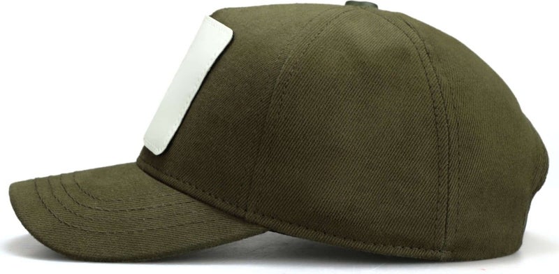 BlackBörk V1 Kids Baseball Cowboy - Khaki Kids Hat (Cap) with 58 Code Logo